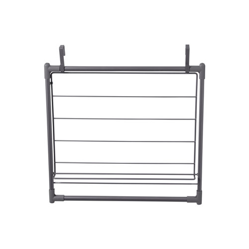 Rebrilliant Metal Foldable WallMounted Drying Rack Wayfair